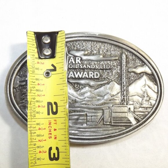 Canstar Oil Sands Ltd. Safety Award - Mining/Oilfield Sector Belt Buckle - Picture 3 of 10